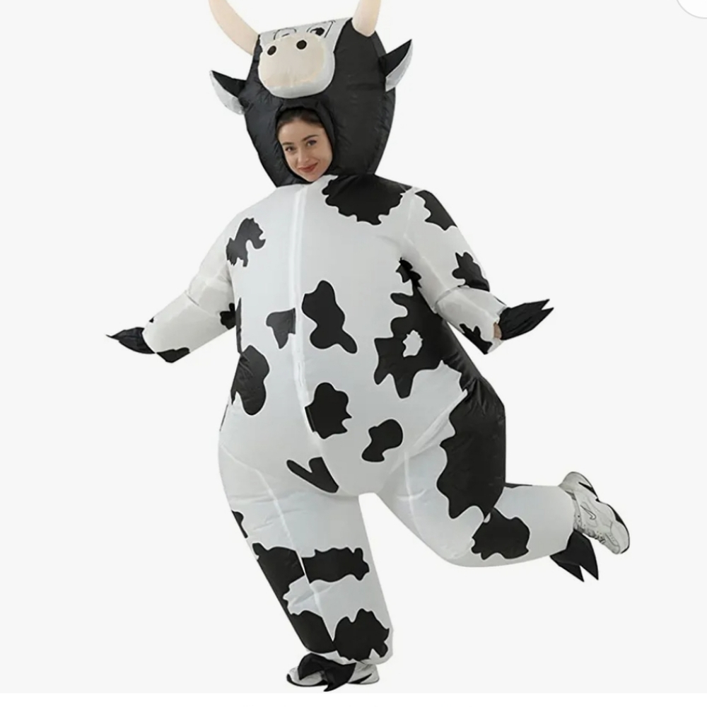 Inflatable Cow Costume